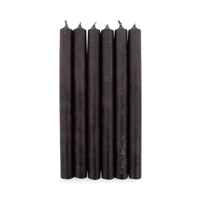 The unscented 10" tapered candlesticks that comes in a set of six.