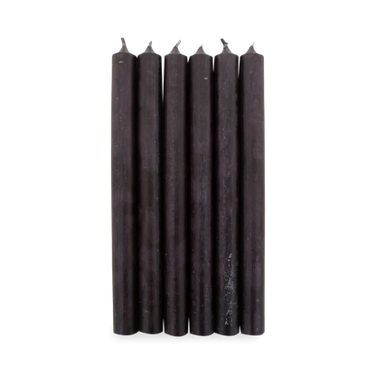 The unscented 10" tapered candlesticks that comes in a set of six.