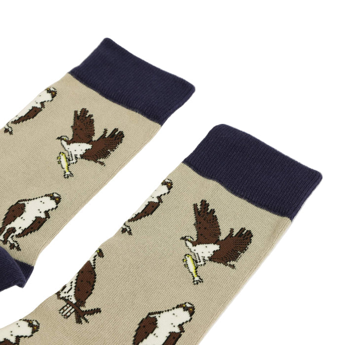 Pair Osprey bamboo socks on a light background