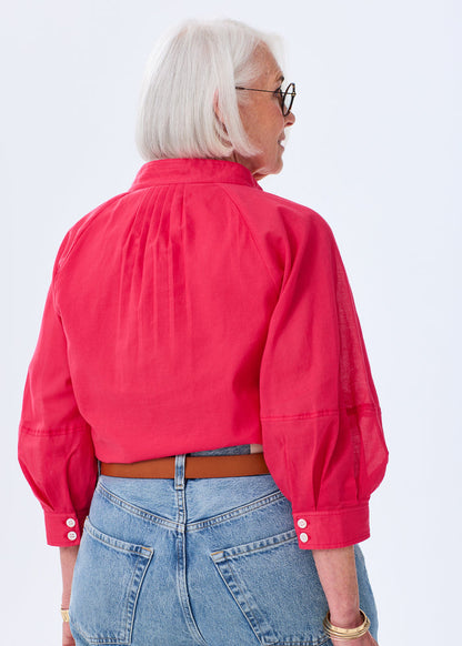 The Balloon Sleeve Button Down - Discontinued Style