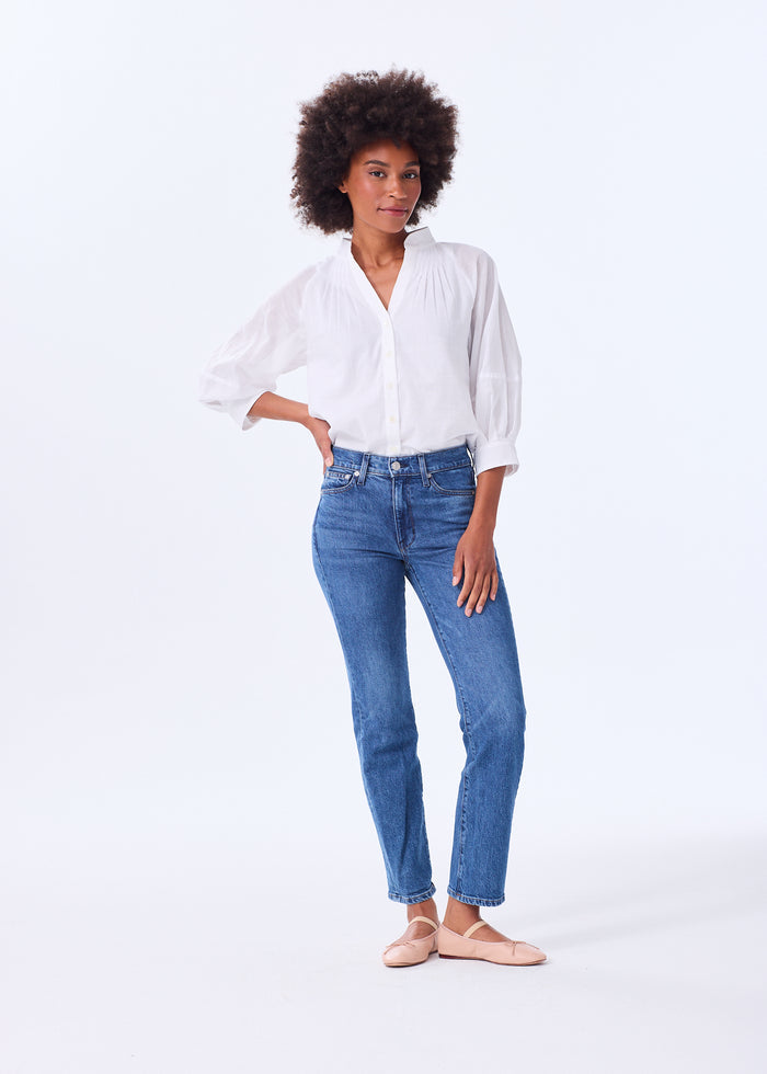 The Balloon Sleeve Button Down - Discontinued Style