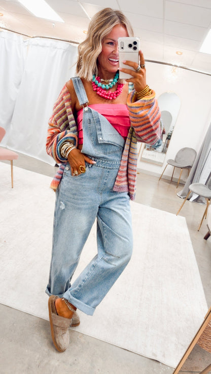 The Blue Ridge Denim Overalls