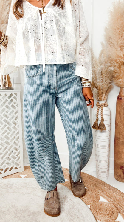 The Brinley Barrel Jean