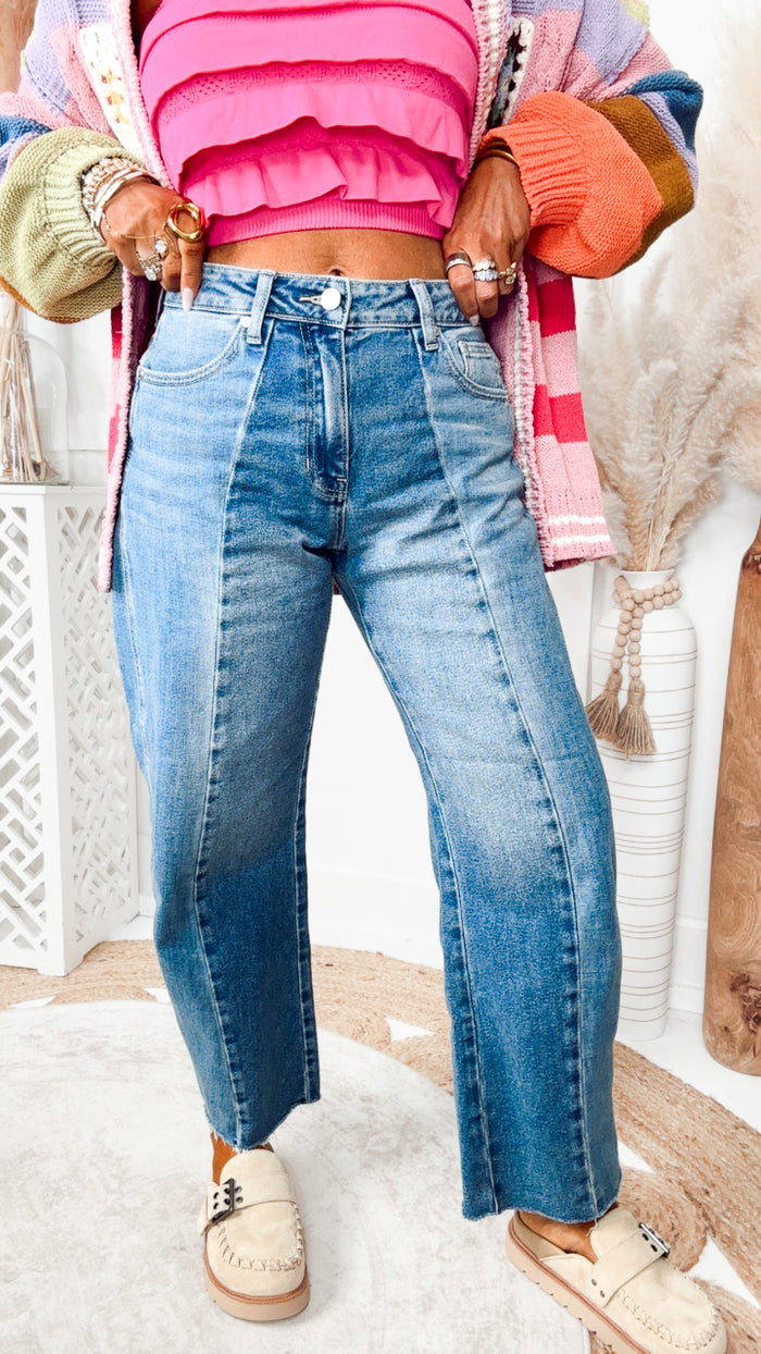 The Double Take Barrel Jean-Medium
