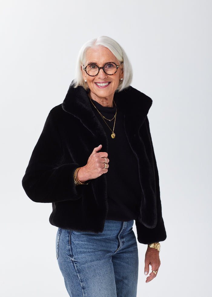 The Faux Fur Jacket - Discontinued Color