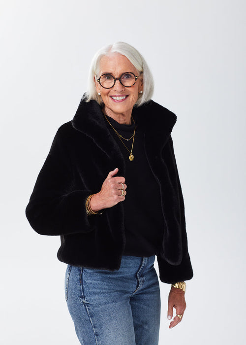 The Faux Fur Jacket - Discontinued Color