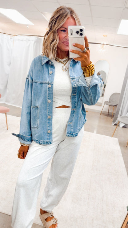The Hardy Denim Jacket-Medium