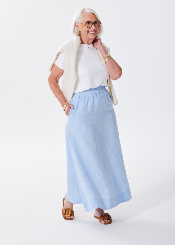 The Linen Maxi Skirt - Discontinued Color