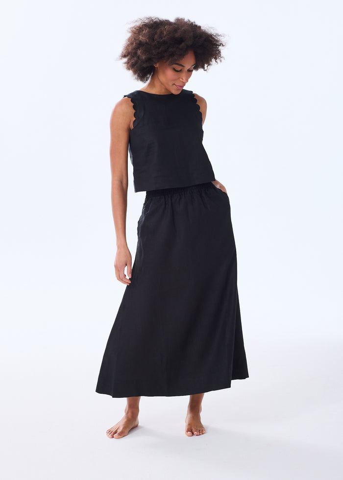 The Linen Maxi Skirt - Discontinued Color