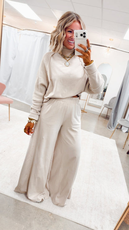The Luxe Comfort Set-Beige Taupe