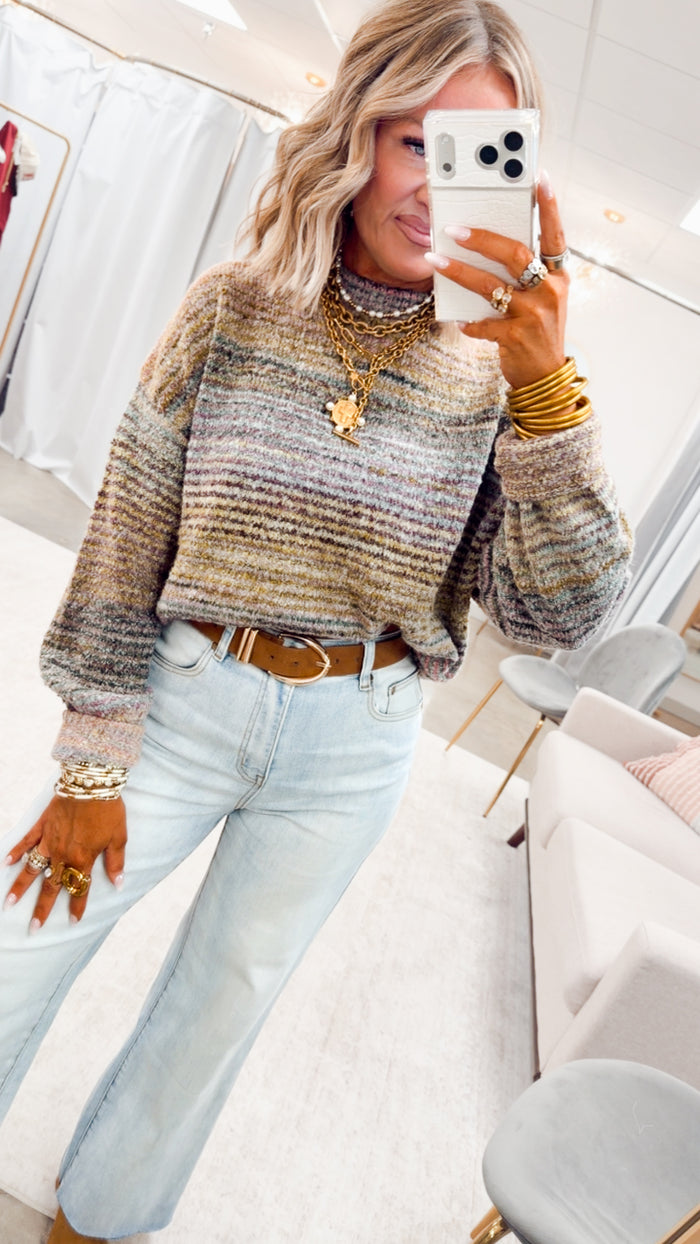 The Melanie High Waist Wide Leg Jean