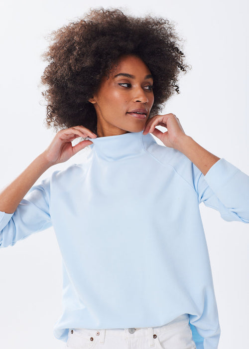 The Mock Neck Sweatshirt - Discontinued Style