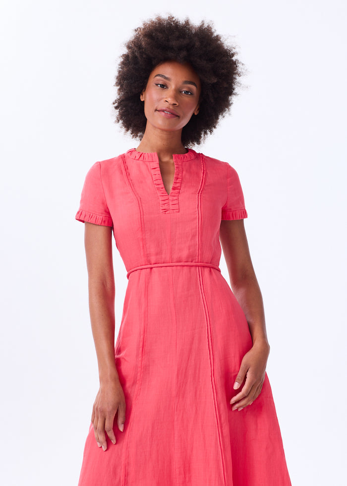 The Paneled Ramie Dress - Discontinued Style
