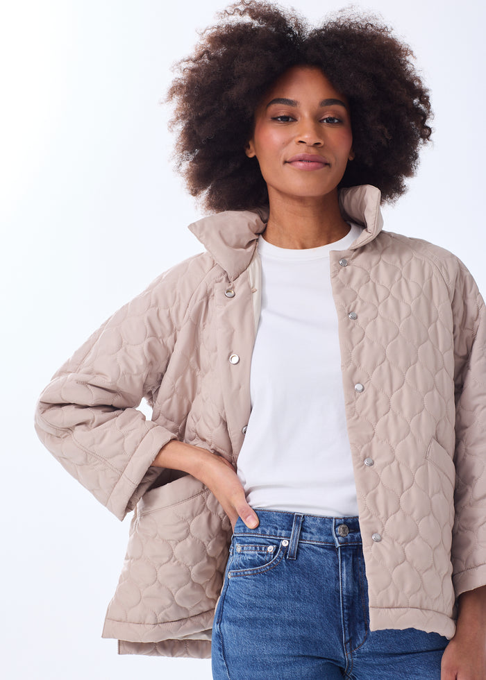 The Quilted Car Coat - Discontinued Style