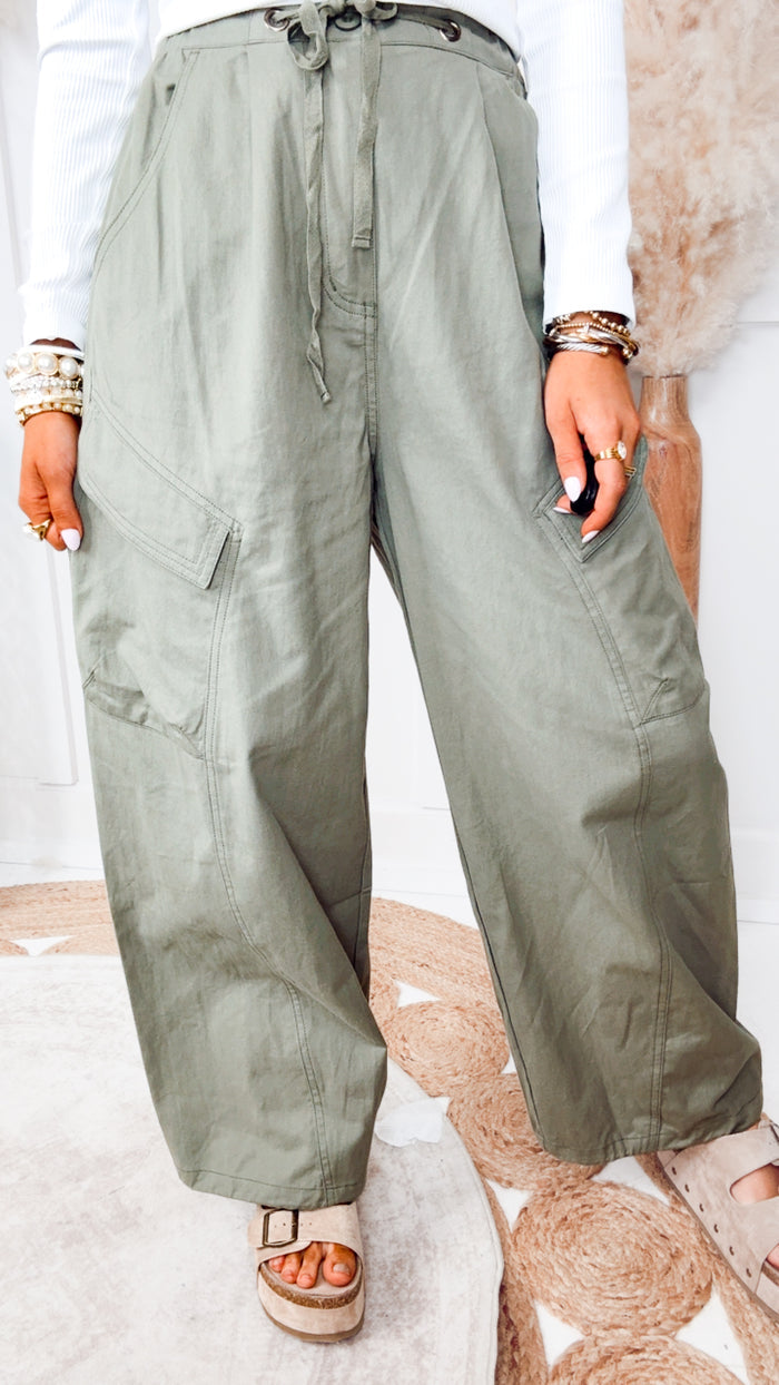 The Remington Cargo Pants-Olive