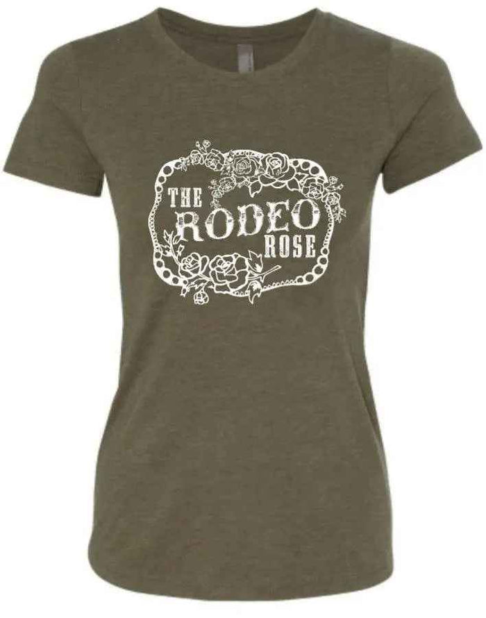 The Rodeo Rose  Logo Tee
