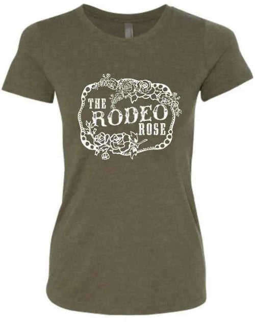 The Rodeo Rose  Logo Tee