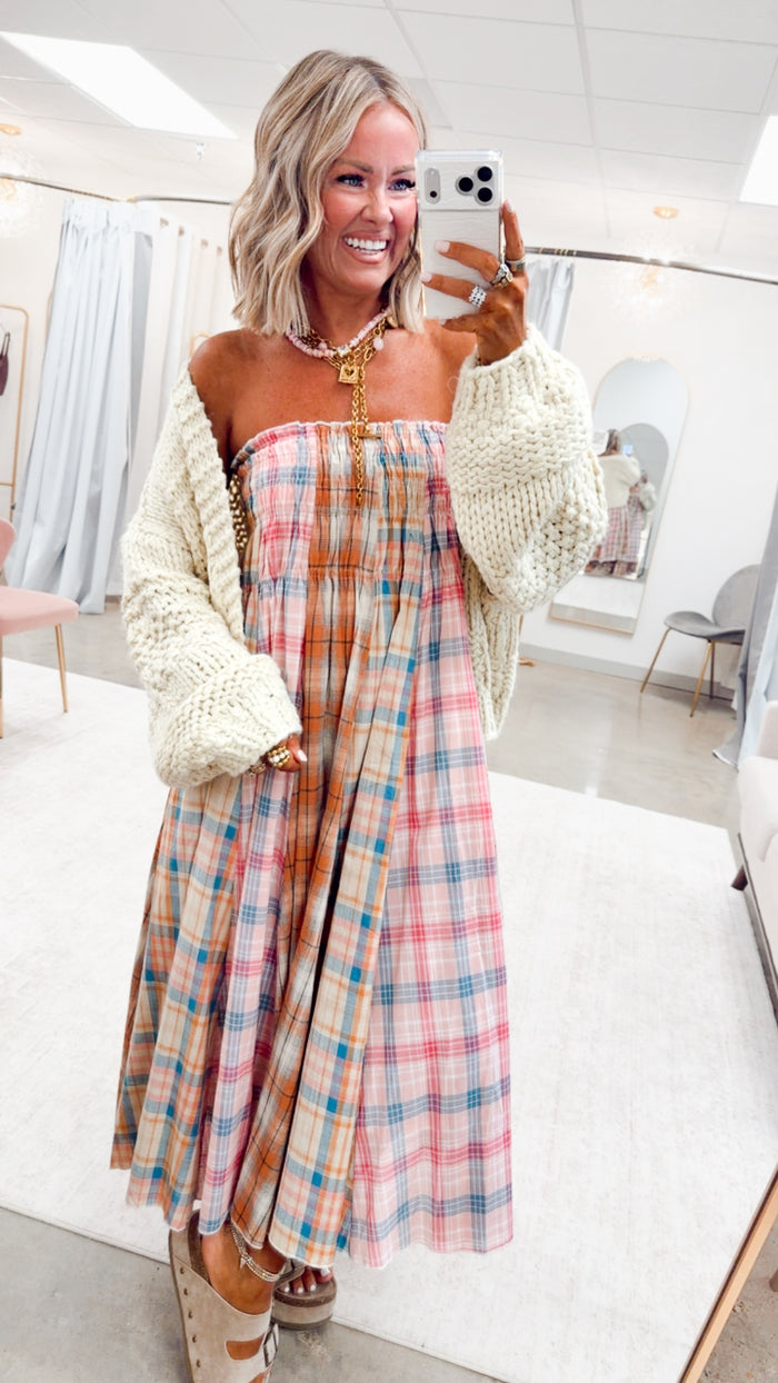 The Whimsy Woven Cardigan-Ivory