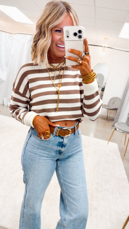 The Windsor Waffle Sweater