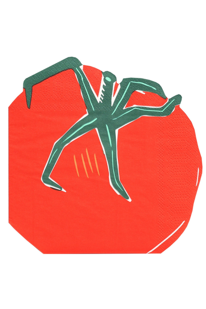 Tomato Shaped Napkins