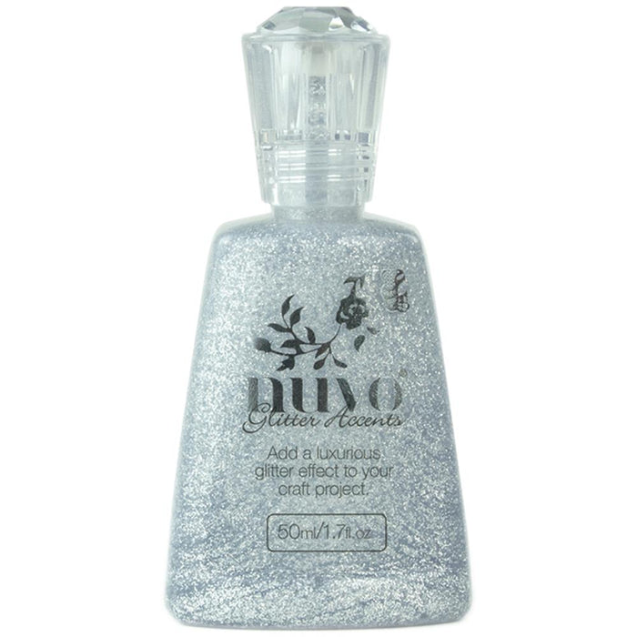 The Glitter Accents enable you to create a three-dimensional glitter effect on any project with this shimmering adhesive. Perfect for decorating, paper craft and mixed media projects. Available at Embellish Away located in Bowmanville Ontario Canada. Silver Jubilee.