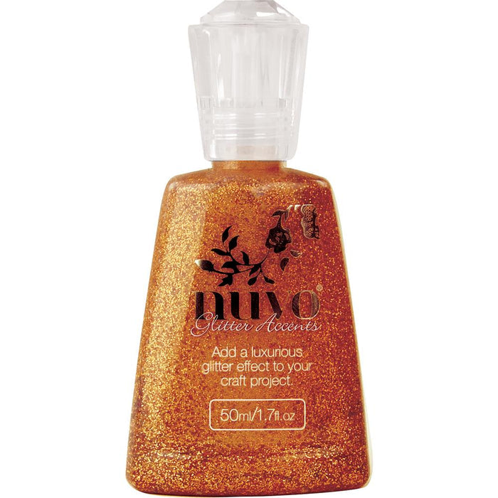 The Glitter Accents enable you to create a three-dimensional glitter effect on any project with this shimmering adhesive. Perfect for decorating, paper craft and mixed media projects. Available at Embellish Away located in Bowmanville Ontario Canada. Harvest Moon.