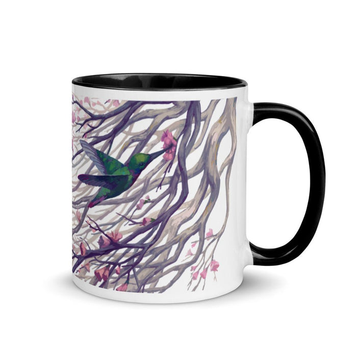 Tranquil Mug with Color Inside - BoxWood Board Designs - Black - -