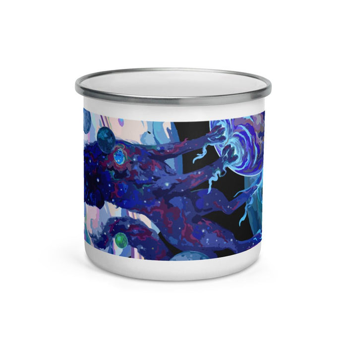 Transcendence Enamel Mug - BoxWood Board Designs - - -