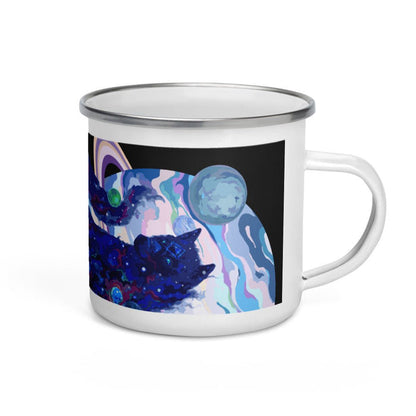 Transcendence Enamel Mug - BoxWood Board Designs - - -