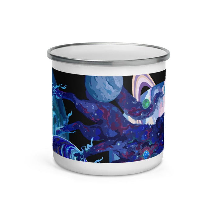 Transcendence Enamel Mug - BoxWood Board Designs - - -