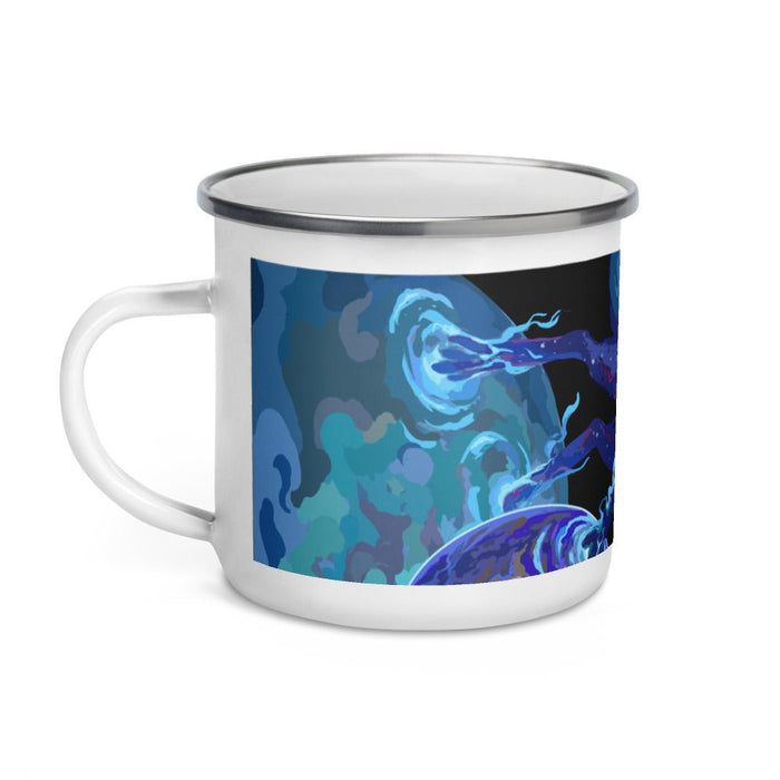 Transcendence Enamel Mug - BoxWood Board Designs - - -