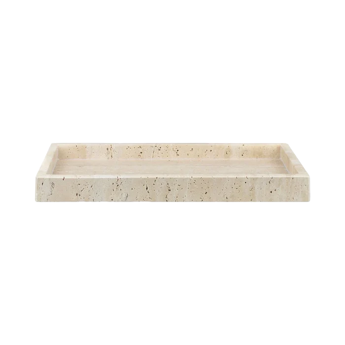 Travertine Deco Tray