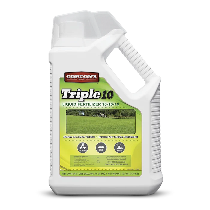 Triple 10 Liquid Fertilizer 10-10-10 Formulation - 2.5 Gallons - Seed World