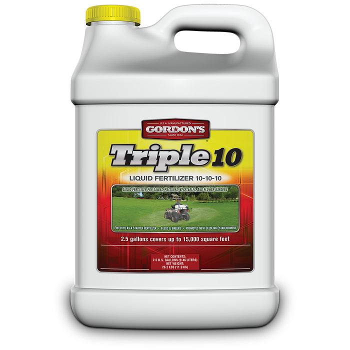 Triple 10 Liquid Fertilizer 10-10-10 - 2.5 Gallons - Seed World
