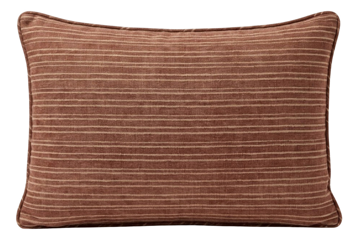 Tristan Pillow Cover in Roux, Rose Tarlow Textiles