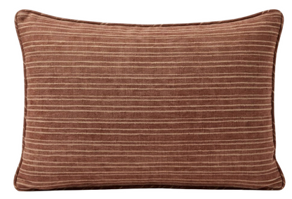 Tristan Pillow Cover in Roux, Rose Tarlow Textiles