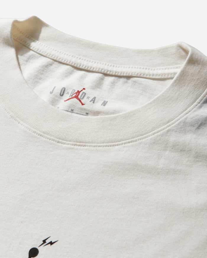 Nike Jordan M J Uni Frag Tee Pale Ivory/Ivory/Black T-Shirts Shortsleeve IM6556-110