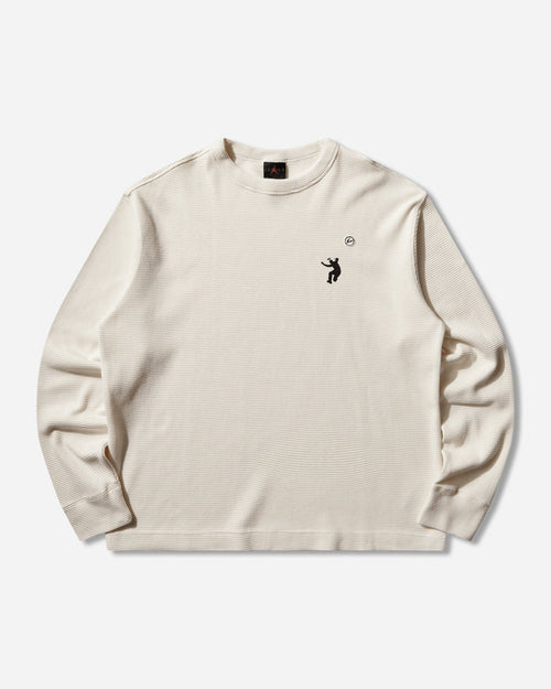 Nike Jordan M J Uni Frag Thermal Pale Ivory/Team Orange/White T-Shirts Longsleeve IM6558-110