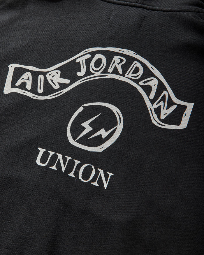 Nike Jordan M J Uni Frag Fz Hoodie Black/Sail Sweatshirts Zip-Ups IR0641-010