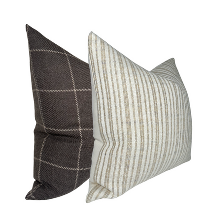Unravel Pillow Cover in Rose