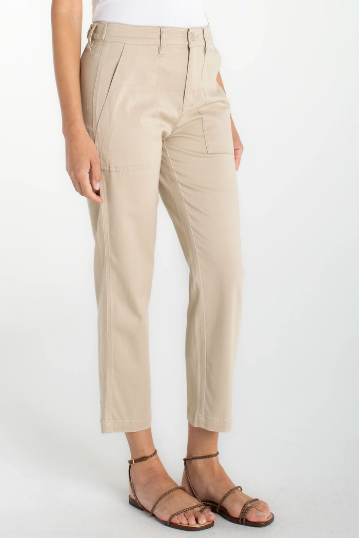 Utility Crop Straight With Side Tabs