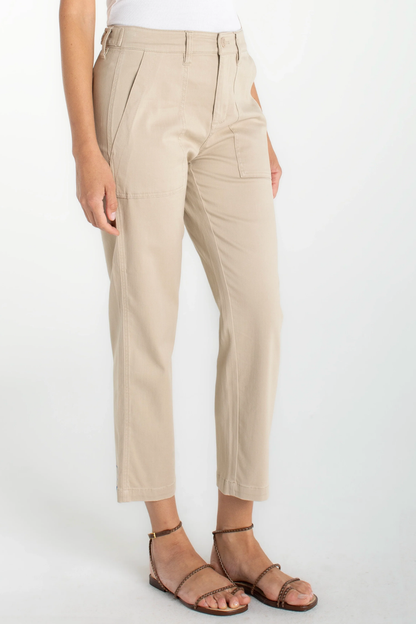 Utility Crop Straight With Side Tabs