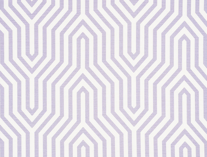 Vanderbilt Pillow Cover in Lavender, Schumacher Textiles