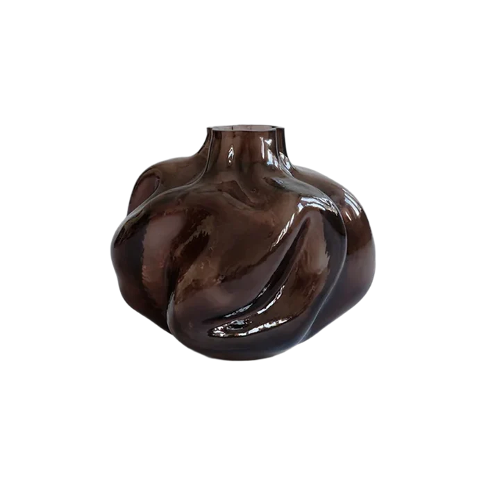 Wabi Vase Medio Smoked Forest