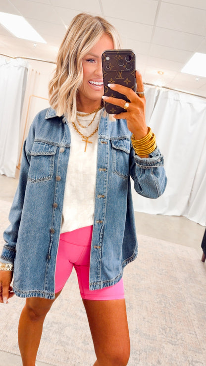 Westbrook Classic Denim Shacket