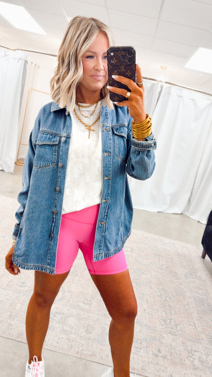 Westbrook Classic Denim Shacket