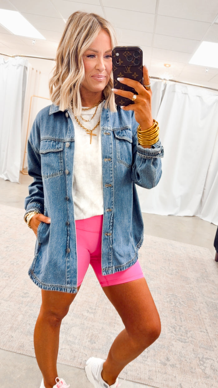 Westbrook Classic Denim Shacket