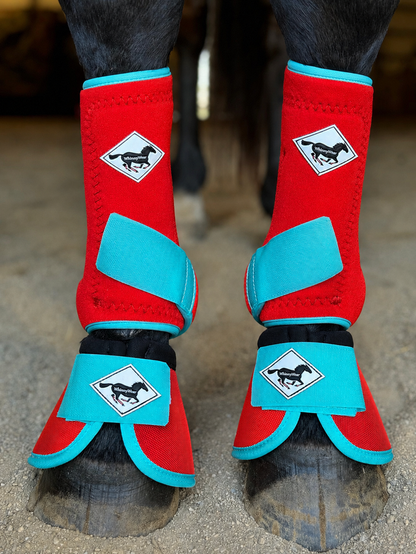 WhinneyWear Custom 2 Tone Protective Sport Boots