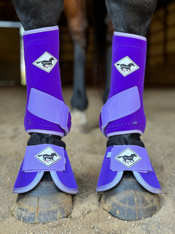 WhinneyWear Custom 2 Tone Protective Sport Boots
