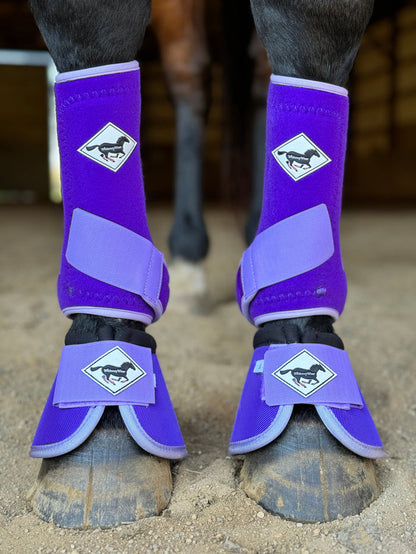 WhinneyWear Custom 2 Tone Protective Sport Boots